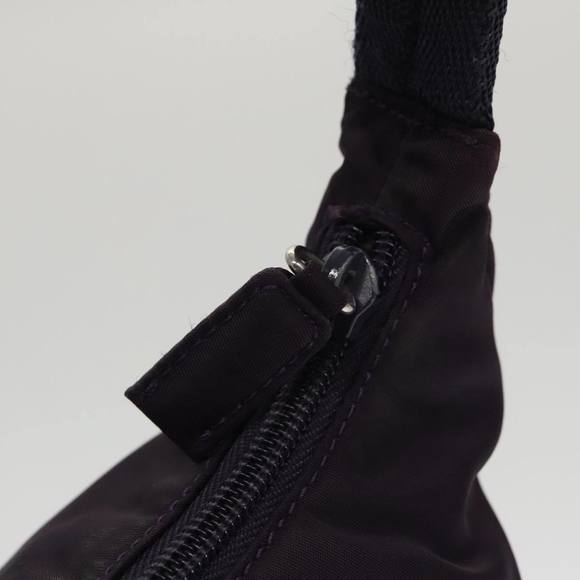 PRADA Hand Bag Nylon Purple Auth 104018 - Picture 10 of 16